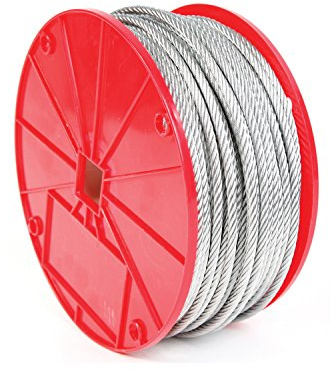 Koch Industries 002072 7 x 7 Galvanized Cable, 3/32-Inch by 250-Feet