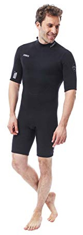 Jobe Atlanta Shorty 2mm, Muta in Neoprene. Uomo, Multicolore, M