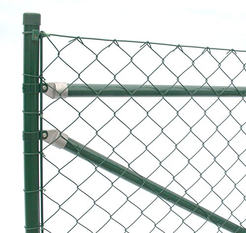 Maschendrahtzaun Drahtzaun Gartenzaun Maschendraht Komplettset (800 mm / 15 Meter)