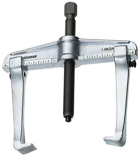 GEDORE Universal-Abzieher 2-armig, Ganzstahlhaken, Hakenbremse 210x150 mm, 1 Stück, 1.06/2A1-B