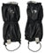 Tatonka Gaiter Ripstop Short Light - Wasserdichte Gamaschen mit Sohlenfixierung und Reißverschluss - Inklusive Packbeutel - Schützen Schuhe und Hosenbeine beim Wandern und Trekken (black)
