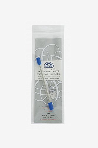 DMC - Aiguilles frivolité + enfile Aiguille
