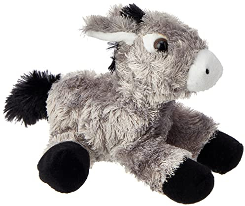 Aurora, 12504, Mini Flopsie Esel, 20cm, Plüschtier, grau