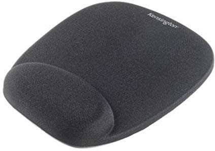 Kensington 62384 - Almohadilla de Ratón, Ergonómica, de Espuma con Apoya Muñecas, Compatible con Ratones Láser y Ópticos, 32 x 252 x 210 mm, Negro