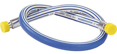 Flexible de gaz réseau FLEXIGAZ-RES élastomère à raccords mécanique gaz naturel durée de vie 10 ans 1m sous coque Réf 72