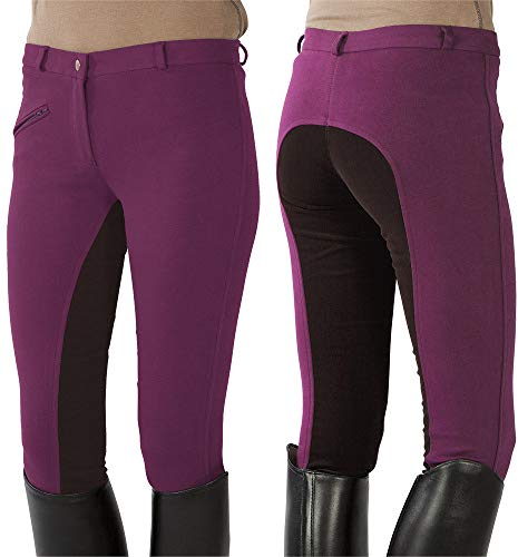 PFIFF Unisex Kinder 743685 Vollbesatzhose, Fuchsia Braun, 170 EU