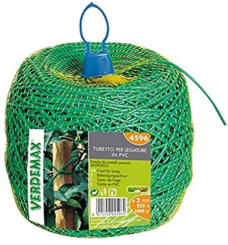 Verdemax 4596 - Bobina in PVC da 2 mm, 1000 g