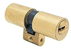 Tesa Assa Abloy T6S53333L Cilindro de Leva Larga, Latonado, 33 x 33 mm
