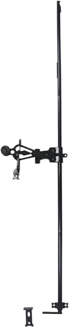 Espagnolette ronde + accessoires - Longueur de tringle (mm) : 1500