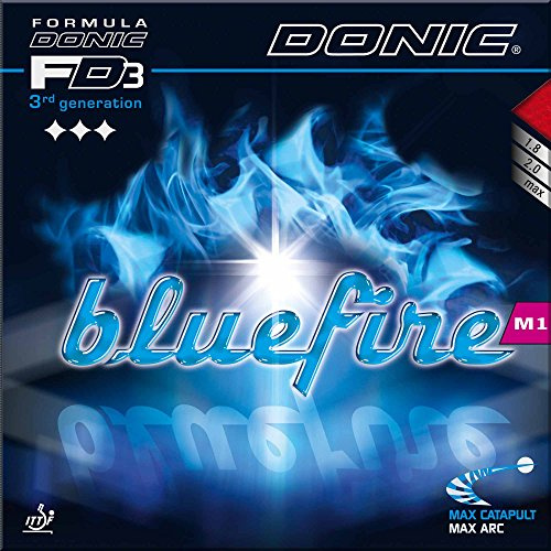 Donic Belag Bluefire M1, rot, 2,0 mm