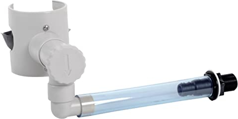 EDA - Kit Collecteur Rond CAPT'EAU pour Gouttière - Accessoire de Récupérateur d'eau - Gris, Ø 5,5/32 x 58 mm