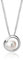 MIORE Perlenkette Damen aus 925 Sterling Silber – Antiallergischer Anhänger mit Süßwasser-Zuchtperle – Elegante Halskette als hochwertiger Schmuck für Frauen