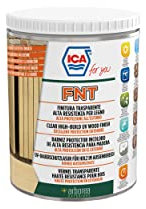 Ica For You FNT35 - Vernis Transparente Haute Resistance pour Bois, Transparent Mat - 0,75 L - FNT35-0075