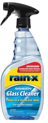 Rain-X 630018 Auto Glass Cleaner, 23 oz. - Cleans Car Windows, Windshields and Other Auto Glass Surfaces for a Clean, Streak-Free Finish