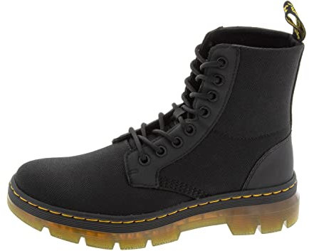 Dr. Martens COMBS Cordura/Rubbery BLACK, Unisex-Erwachsene Stiefel, Schwarz (black), 46 EU