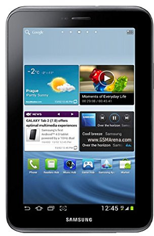 Samsung Galaxy Tab 2 P3100 3G+WIFI Tablet (17,8 cm (7 Zoll) Display, 1GHz Prozessor, 1GB RAM, 8 GB Speicher, 3,2 Megapixel Kamera, Android) titanium-silber