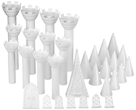 Wilton Backformen-Set Schloss, 32-teilig