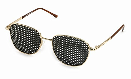 VANLO Metall-Rasterbrille 420-EGP quadratisches Raster