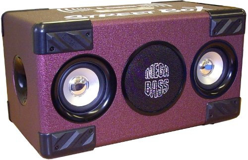 Steepletone Street Box SM0025 Bluetooth Rugged Street Speaker Purple