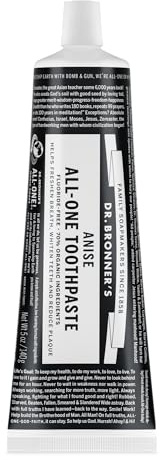 Dr. Bronner's Organic Anise All One Toothpaste, 148 ml