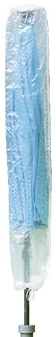 Happy People 79272 Housse de Protection pour Parasol de Jardin Transparent