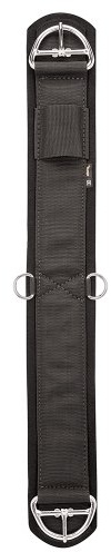 Weaver Leather Felt Lined Deluxe Super Cinch, 28-Inch, Black