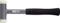KS Tools - 140.5273 - Maillet à embouts plastiques anti-rebonds - Manche acier - L.300 mm - Ø 40 mm - Anti-éclat et résistant