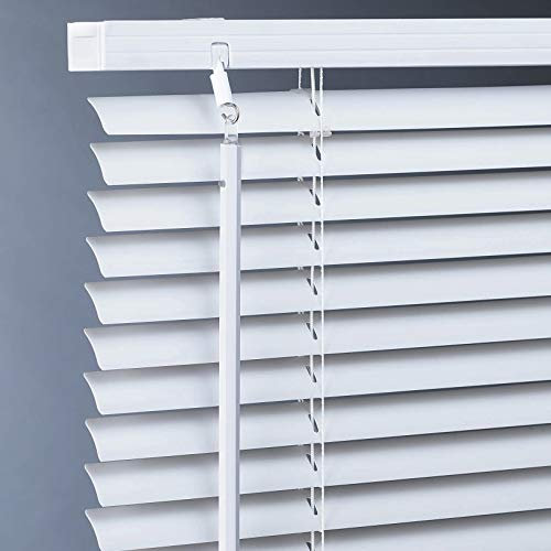 Boxstar PVC VENETIAN BLIND WHITE (White, 150cm width x 152cm drop)