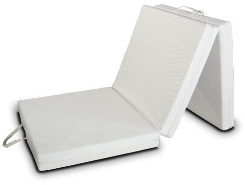 EVERGREENWEB - Materasso Singolo 80x200 alto 9 cm Pieghevole Salvaspazio, Futon Pouf Materassino 3in1, Sfoderabile in Tessuto Anallergico e Traspirante, Rigidità Media, Colori Assortiti FUTON EASY