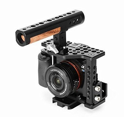 GOWE 7S video camera rig movie kit set cage handle stabilizer steadicam steadycam filmmaking