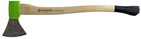 Holzaxt Professional 1250g grün, Hickorystiel 700mm, Wagnum