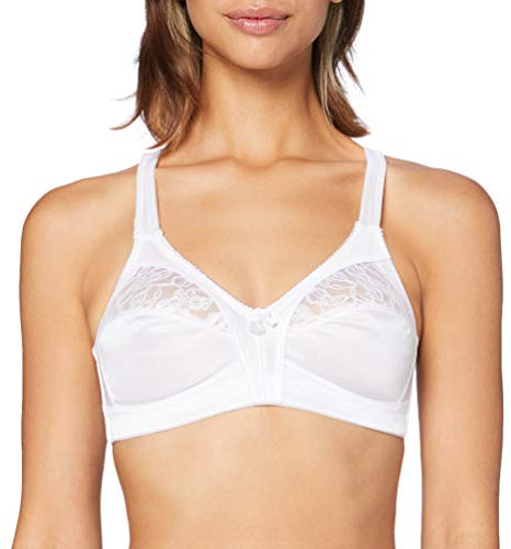 Marlon Women's BR404 Bra, White, 38E