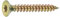 Connex Universalschrauben 4,0 x 30 mm - 1 kg Großpack - Senkkopf - TX-Antrieb - Vollgewinde - Gelb verzinkt / Schrauben-Set / Schrauben im Beutel / KL3214030