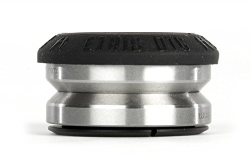 Ethic DTC Full Integrated Headset Park Stunt-Scooter/BMX Leicht mit Silikonkappe Schwarz