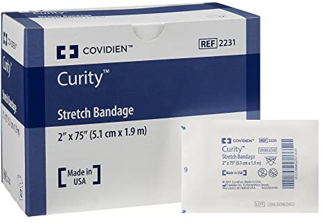 Kendal Curity Gauze Roll Bandage Sterile 2'' 12/Box
