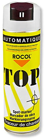TOP Markierungsspray Rocol - WEISS - 500ml-Farbdose - Farbspray - Markierspray - Markierungsfarbe - Forstspray - Forstfarbe