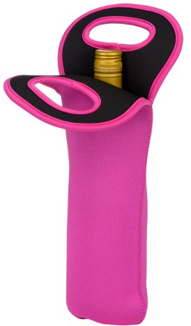 Premier Housewares Wine Bottle Cooler - Hot Pink