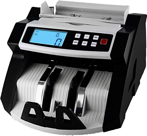 BILL MONEY COUNTER BANKNOTE CASH CURRENCY UV FAKE DETECTOR POUND SORTING MACHINE