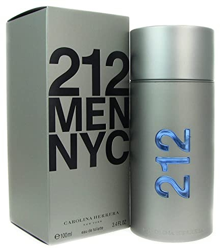 212 von Carolina Herrera für Herren. EAU DE TOILETTE SPRAY 3.4 oz / 100 ml