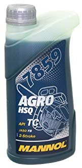 Olio motore 2-Takt Agro specifico per Motoseghe del marchio Husqvarna, 1 litro.