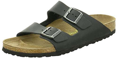 Birkenstock Classic Arizona 552113 552113, Unisex - Erwachsene Sandalen, Schwarz (Black), 38 EU