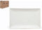 Elite 41679 Fuente Rectangular, Ivory Brillo, 30 x 20 cm, Porcelana