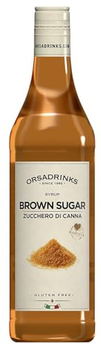 ODK Brown Sugar Syrup | Cocktails, Coffee, Iced Tea, Cooking, Baking and Desserts | 75cl