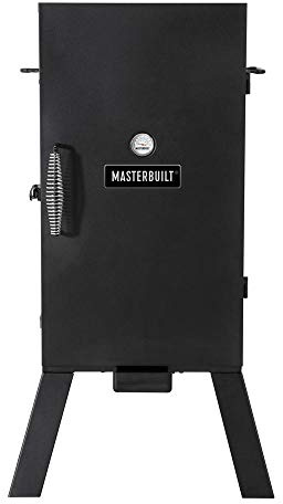 Masterbuilt 20070210, 30 inch, MB20070210 Analog Electric Smoker with 3 Smoking Racks, 30 Black (Old Version)