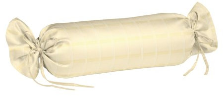fleuresse Nackenrollenbezug Heidelberg 226-8109, 40x15 cm, Mako Batist, 100% Baumwolle, Creme
