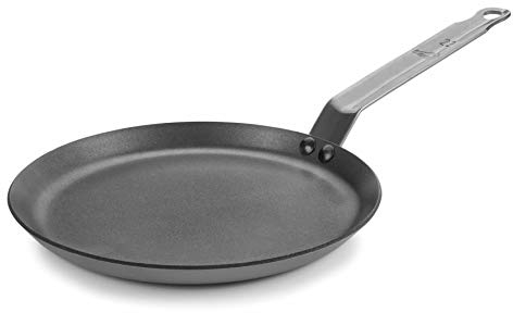 LACOR 23323 - Crepera Ferrum Hierro Antiadherente, Negro, 22 cm