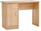 Tyler Home Source Desk Oak 1 Drawer 1 Door Compact Computer Workstation Home Office Table