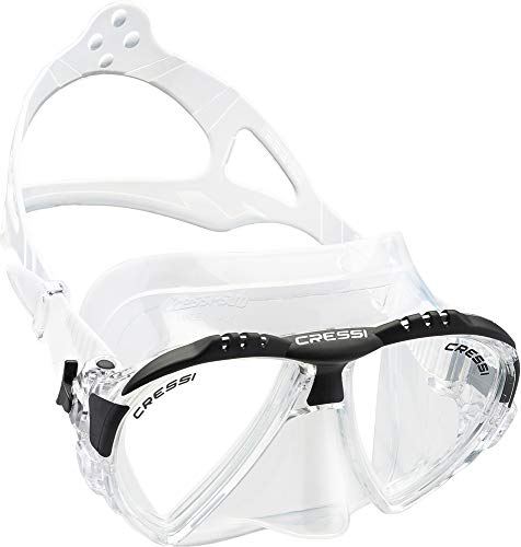 cressi Matrix Tauchen Schnorcheln Maske, Transparent/Schwarz, Einheitsgröße