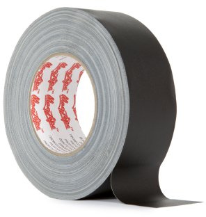 Magtape Matttejp, 50 mm x 50 m, Svart