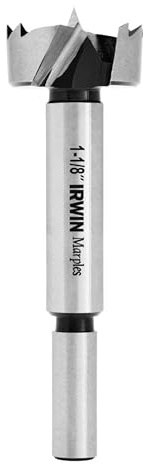IRWIN Marples Forstner Bit, Wood Drilling, 1-1/8-Inch (1966931)